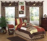 Dinosaur Twin 4 Piece Boys Childrens Bedding Set